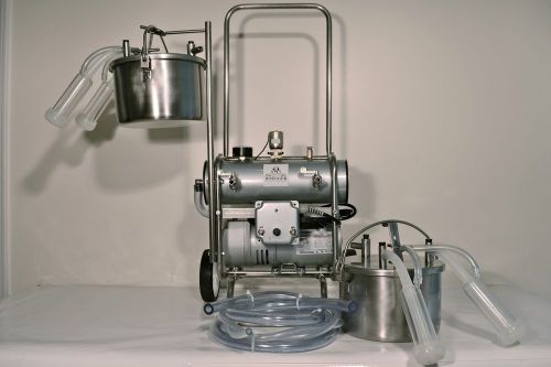 PORTABLE GOAT MILKING MACHINE, HOEGGER BRAND