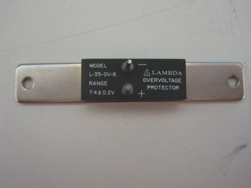 LAMBDA L-35-OV-6 OVERVOLTAGE PROTECTOR RANGE 7.4+- .2V