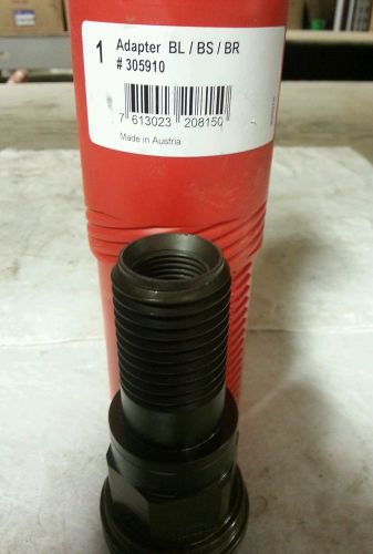 Hilti core drill adapter bl/bs/br 1-1/4&#034;-7 part#305910