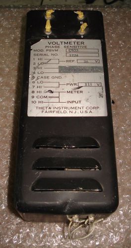 Theta Voltmeter Phase Sensitive C953