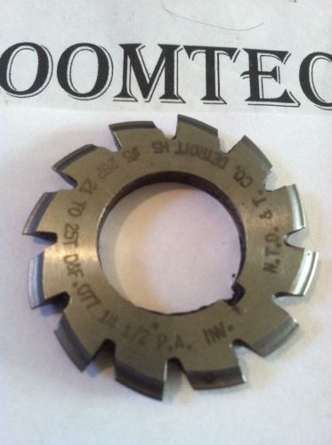 NEW INVOLUTE GEAR CUTTER #5 28P 21-25T 14.5PA 7/8&#034;bore  HSS NTD&amp;TCo.