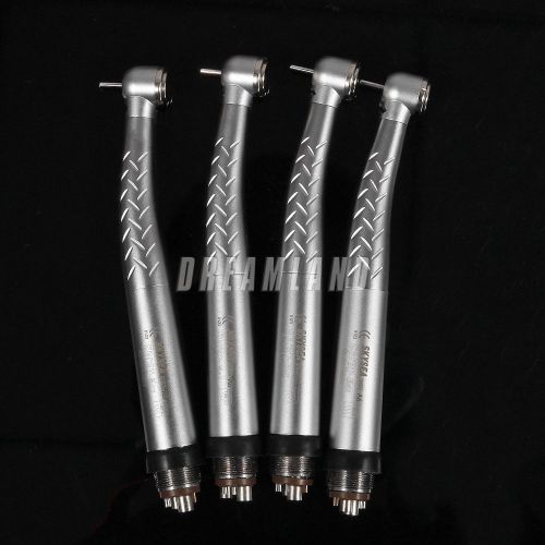 4pc Dental Fiber Optic LED Handpiece High Speed 6 hole Coupler Fit KAVO SK-A6 C3