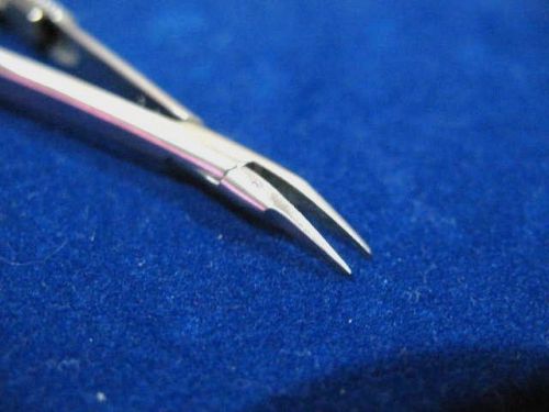 20 pc barraquer micro surgery needle holder curved 5&#034; w/ tapered jaws with lock for sale