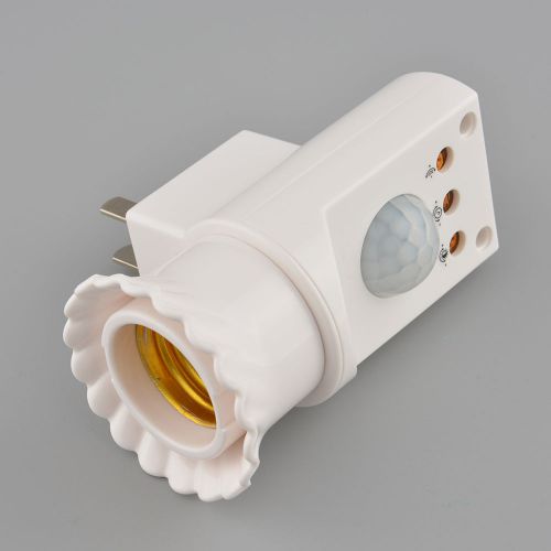 Hot Human Body Infrared plug Screw-on E27 Motion Sensing AC170V~270V 0.0088W