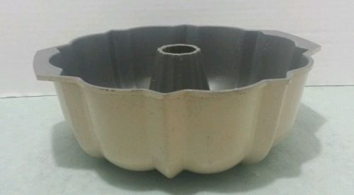 NORDIC WARE white  Best Bundt Fluted Tube Pan, cake pan