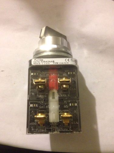 FURNAS OIL TIGHT SELECTOR OPERATOR 52SA2AAB Includes Two 52baj &amp; One 52bak