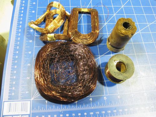 Vintage 2 lb. lot of magnet wire enameled copper