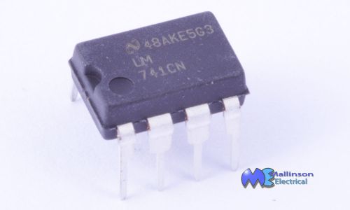 LM741 OpAmp IC 741 UA741 8 pin DIL DIP8