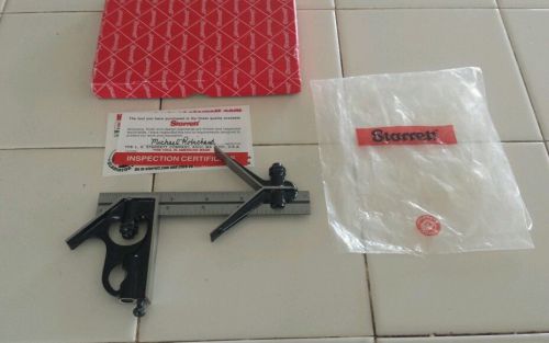 STARRETT 6&#034; COMBINATION SQUARE SET