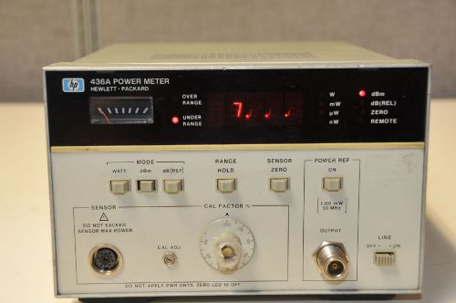 HP Hewlett Packard Agilent Keysight 436A RF Power Mainframe with HPIB opt 022