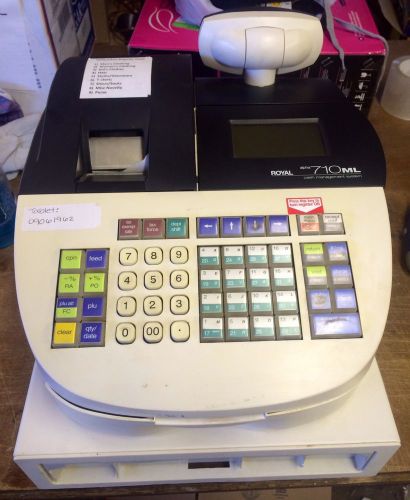 Alpha 710ml cash register used for sale