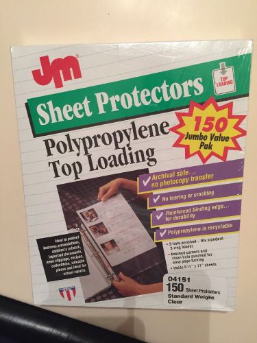 JM Sheet Protectors