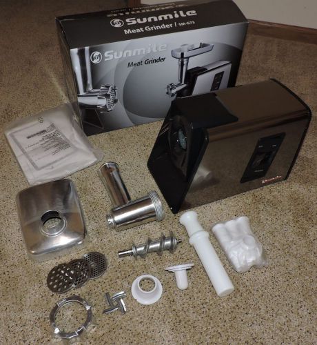 Sunmile SM/G73 Meat Grinder 600 WATT Professional Sausage Maker Make Money Wow !