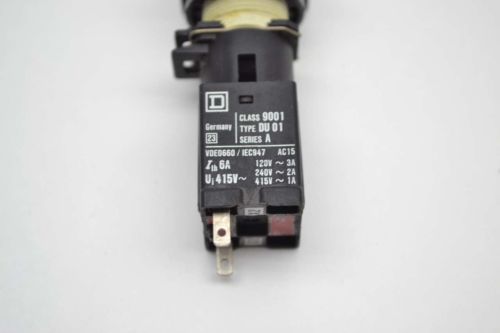 SQUARE D 9001 DU01 SELECTOR A 120/240/415V-AC 3/2/1A AMP SWITCH B405753