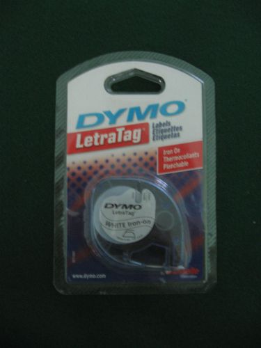 DYMO LETRATAG  WHITE IRON-ON  LABELS