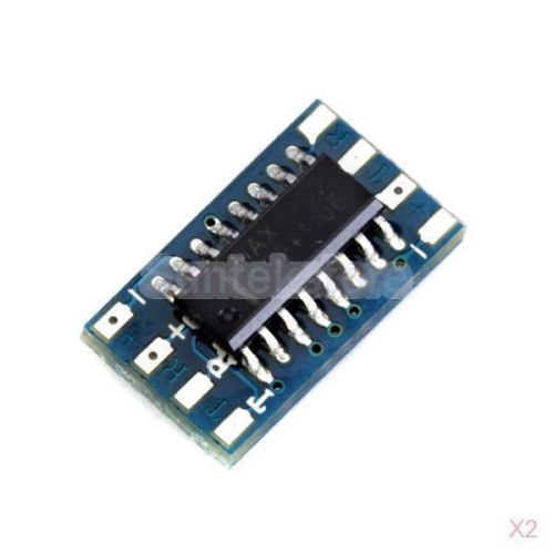 2 x mini rs232 to ttl level pinboard converter adapter module board 3-5v 120kbps for sale