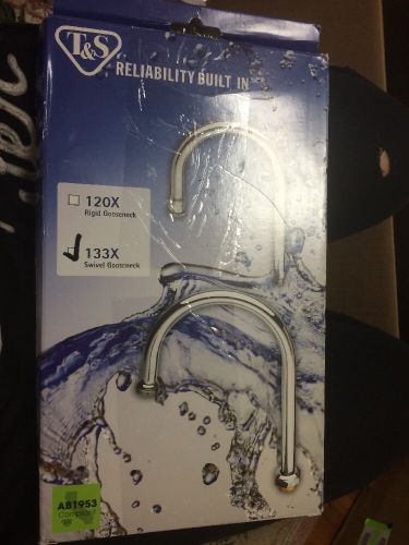 T&amp;S BRASS 133 X SWIVEL GOOSE NECK SPOUT