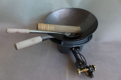 New Powerful Cast Iron Wok Burner LP 70,000 BTU