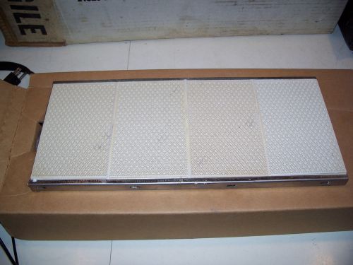 INFRARED BROILER Ceramic Metal BURNER New Old Stock Sun Technology 15&#034; x 6 3/4&#034;