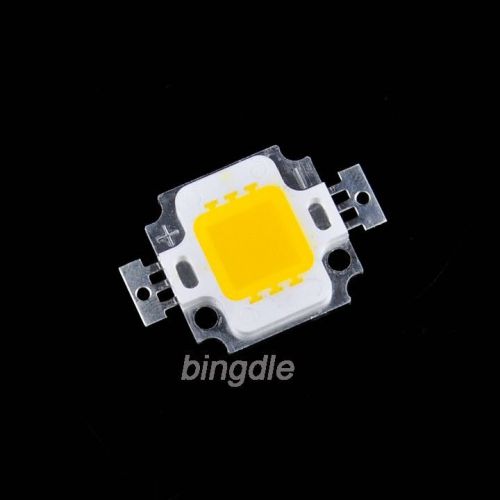 900-1000LM High Power 10W tw Warm White LED light Lamp SMD Chip bulb DC 32-34V D