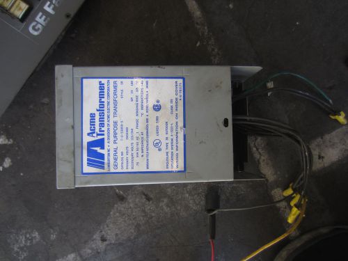 ACME TRANSFORMER T-2-53009-S STYLE SR GENERAL PURPOSE TRANSFORMER T253009 480V