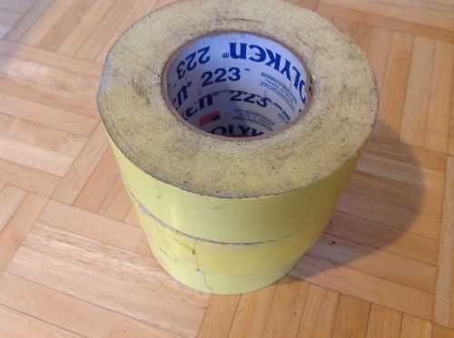 Polyken 223 2&#034; Yellow Duct Tape