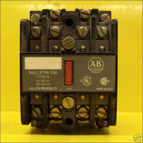 Allen Bradley Bulletin 700 Type N 700 N400A1 Ser:C