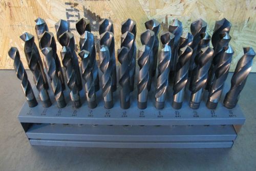 PRECISION TWIST  S&amp;D DRILL SET  33 Pcs.  w/HUOT INDEX