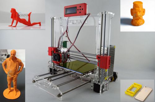 LCD Screen Reprap Prusa i3 desktop 3D Printer Machine High Precision +2Kg Filame