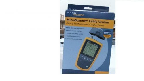 Fluke Networks MicroScanner2 MS2-100 Cable Tester