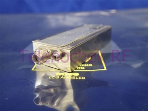 RF microwave low pass filter 19.5 MHz CF/ 23.0 MHz 30dB reject/  10 Watt / data