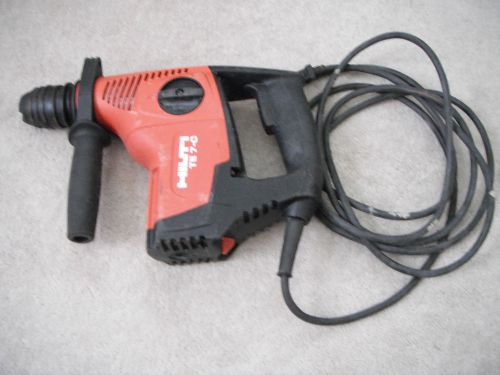 Hilti te 7-c hammer drill, pre owned,good condition for sale