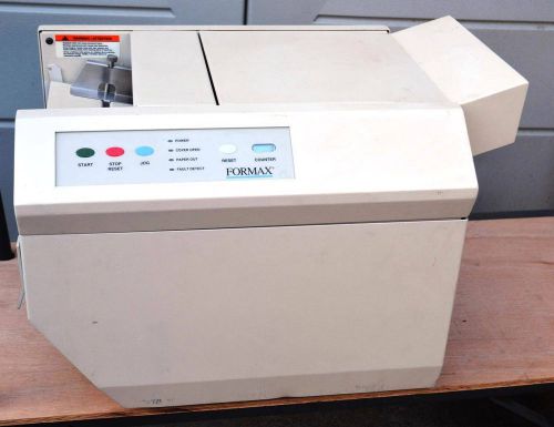 FORMAX FD2030 AUTOSEAL FORM LETTER FOLDER FD2000-30 FORM CONVEYOR 9000PPM