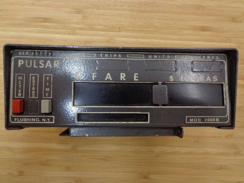 VINTAGE PULSAR MODEL 2000B TAXI METER