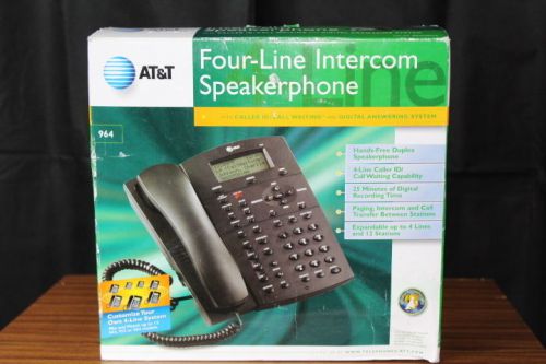 AT &amp; T FOUR LINE INTERCOM SPEAKERPHONE