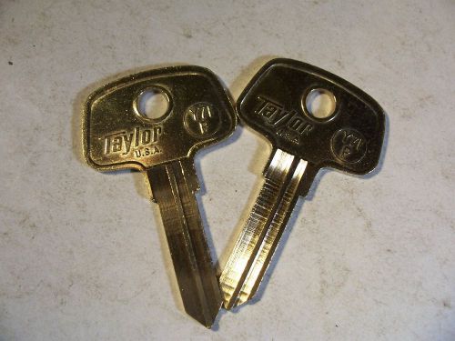 2 YAMAHA MOTORCYCLE KEYS  Y71P  TAYLOR   KEY BLANK  UNCUT        LOCKSMITH