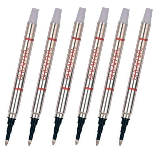 Sheaffer Blue Roller Ball refills - 6 Pack - 97325 - Free Shipping - Blue Ink