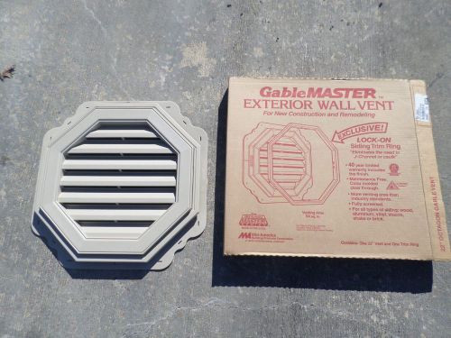 MID AMERICA NEW GABLE VENT  22&#034; Octagon Gablemaster 023 Wicker