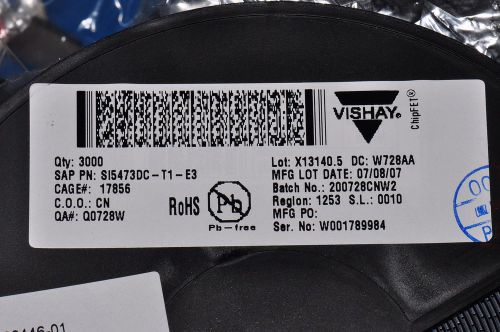 20-PCS P-CHANNEL 12V 5.9A VISHAY SI5473DC-T1-E3 5473DCT1E3 SI5473DCT1E3