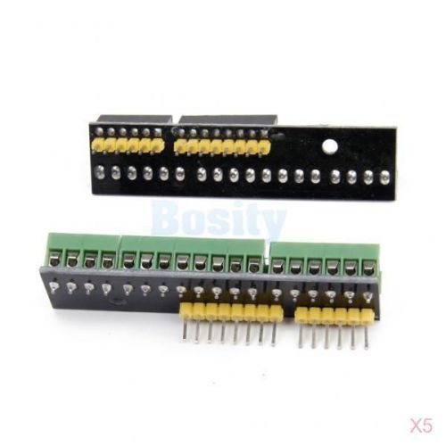 5 Pairs Screw Shield Screwshield Terminal Expansion Board Kit for Arduino