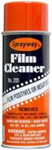 NEW- Package 6 cans of Sprayway Film Cleaner