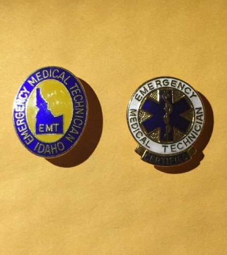 Fire Dept And EMS Service Pins (13 Pins)