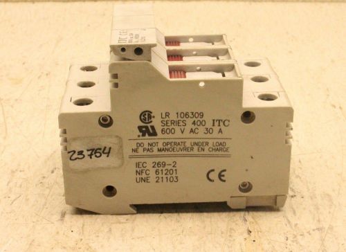 ITC 106309 Series 400 Fuse Holder 600V 30A 3P