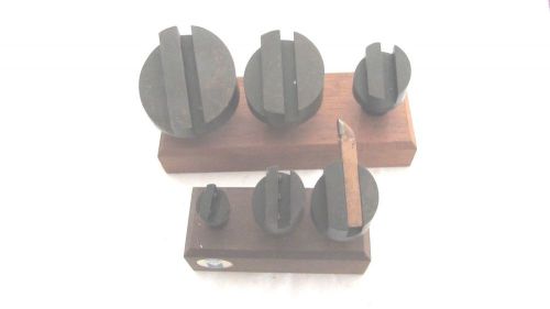 3 PIECE 3/4 &amp; 3 PIECE 1/2&#034; SHANK FLY CUTTER SET APT USA