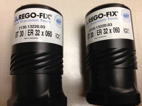 Rego-Fix BT30 ER32 BALANCED COLLET HOLDER NEW NO RESERVE (2 FOR 1) 2130.13220.03