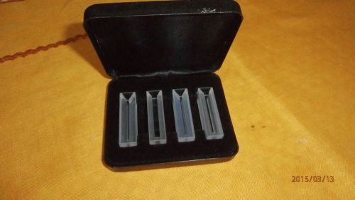 NSG Precision Cells,INC....4 Cuvettes Quartz Cells