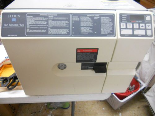 STERIS 1016 PLUS COUNTERTOP AUTOCLAVE