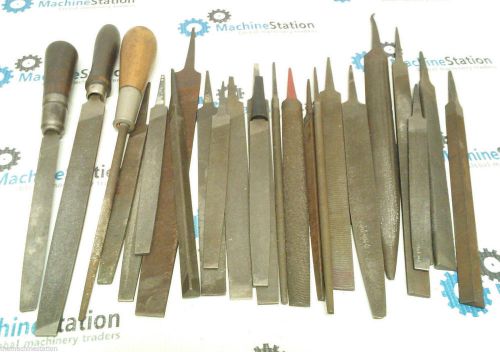 ASSORTED NICHOLSON &amp; OTHER MFG MACHINIST FILES 6&#034;-10&#034;