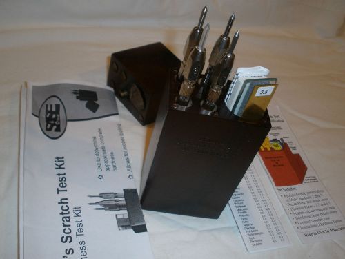 Moh&#039;s Scratch test kit, Hardness test kit NEW