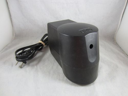 Boston Electric Pencil Sharpener Model 21 Black  Made in USA Hunt Mgf. Co.